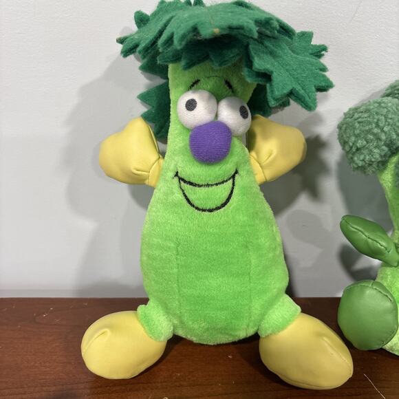 Lot Of 6 Toy Box Creations Vintage Veggie Friends Plush Toys ( Onion Pepper Etc) - Picture 7 of 11